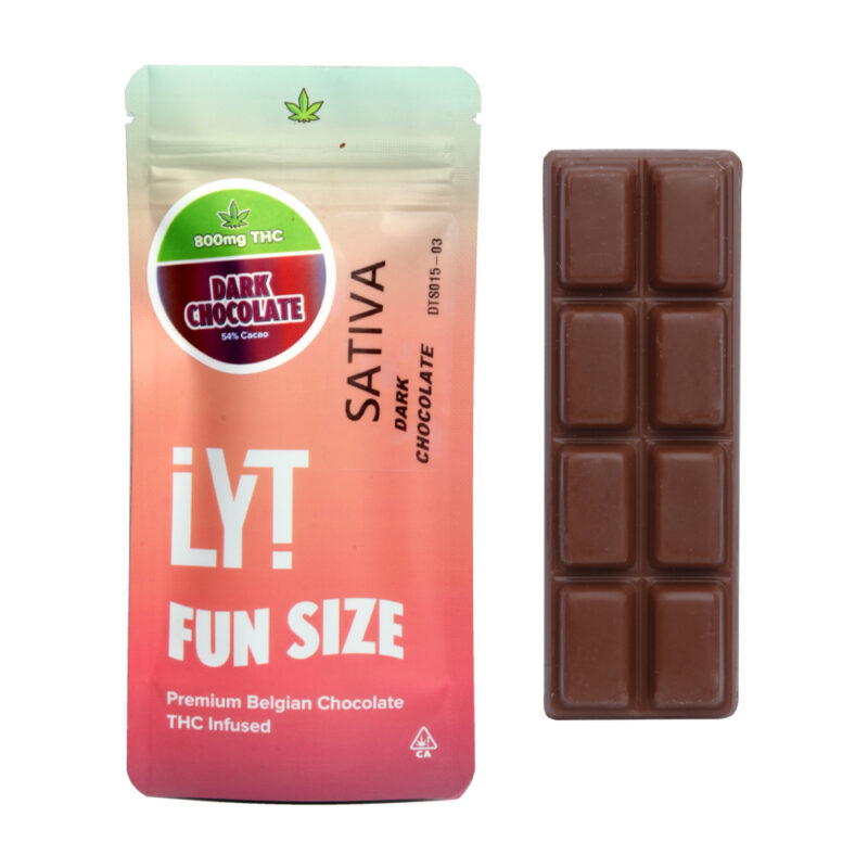 Lyt Fun Size Dark Chocolate 800mg