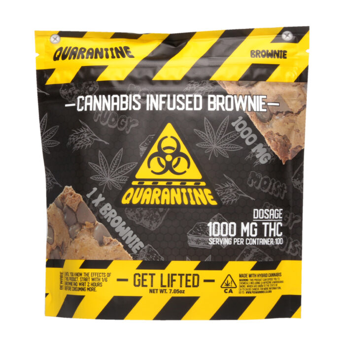 Quarantine 1000mg Brownie